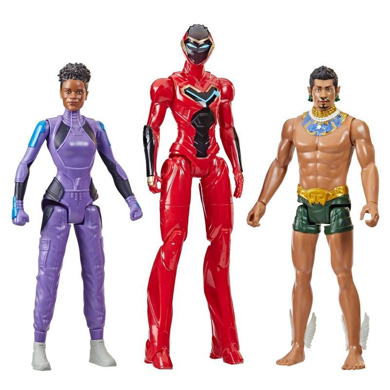 Marvel Black Panther Wakanda Forever Titan Hero Series - Shuri, Ironheart, Namor Action Figures 3... | Target