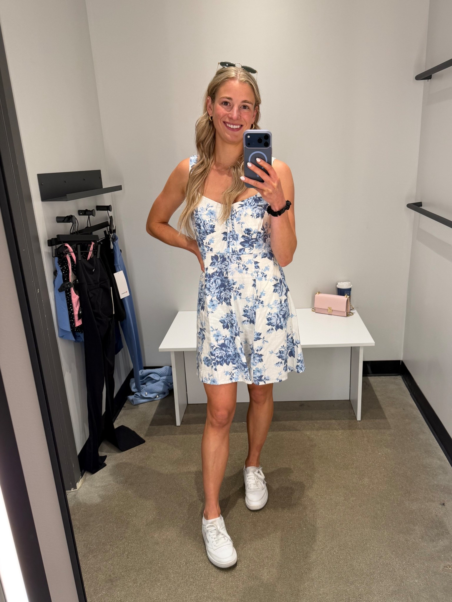 Old Navy dress Xs TTS! Perfect for Spring g and Summer! And it’s 50% off for two days only!! 💙💙💙💙💙💙💙💙💙💙
Spring outfits 2026. Spring dresses. Summer dresses. Summer outfits. Blue and white floral dress. Linen dress. Vacation outfits beach. Beach vacation outfits. Mini. Dress  

#LTKootd