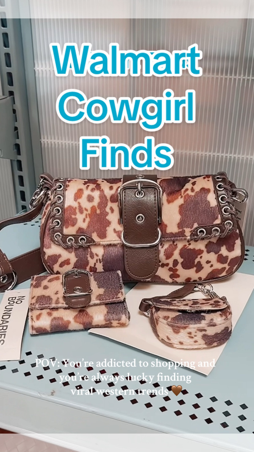 Lucky but not a gatekeeper 🤭 This purse set was so soft and lightweight! I think the design is so western with style, one of my favorite finds & perfect for Christmas gift 🤎 

#LTKFindsUnder50 #LTKSeasonal #LTKGiftGuide