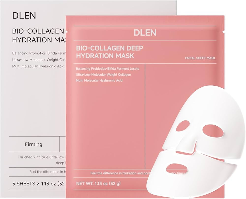 Bio-Collagen Real Deep Mask, Hydrating Overnight Hydrogel Mask, Pore Minimizing, Plumping, Elasti... | Amazon (US)