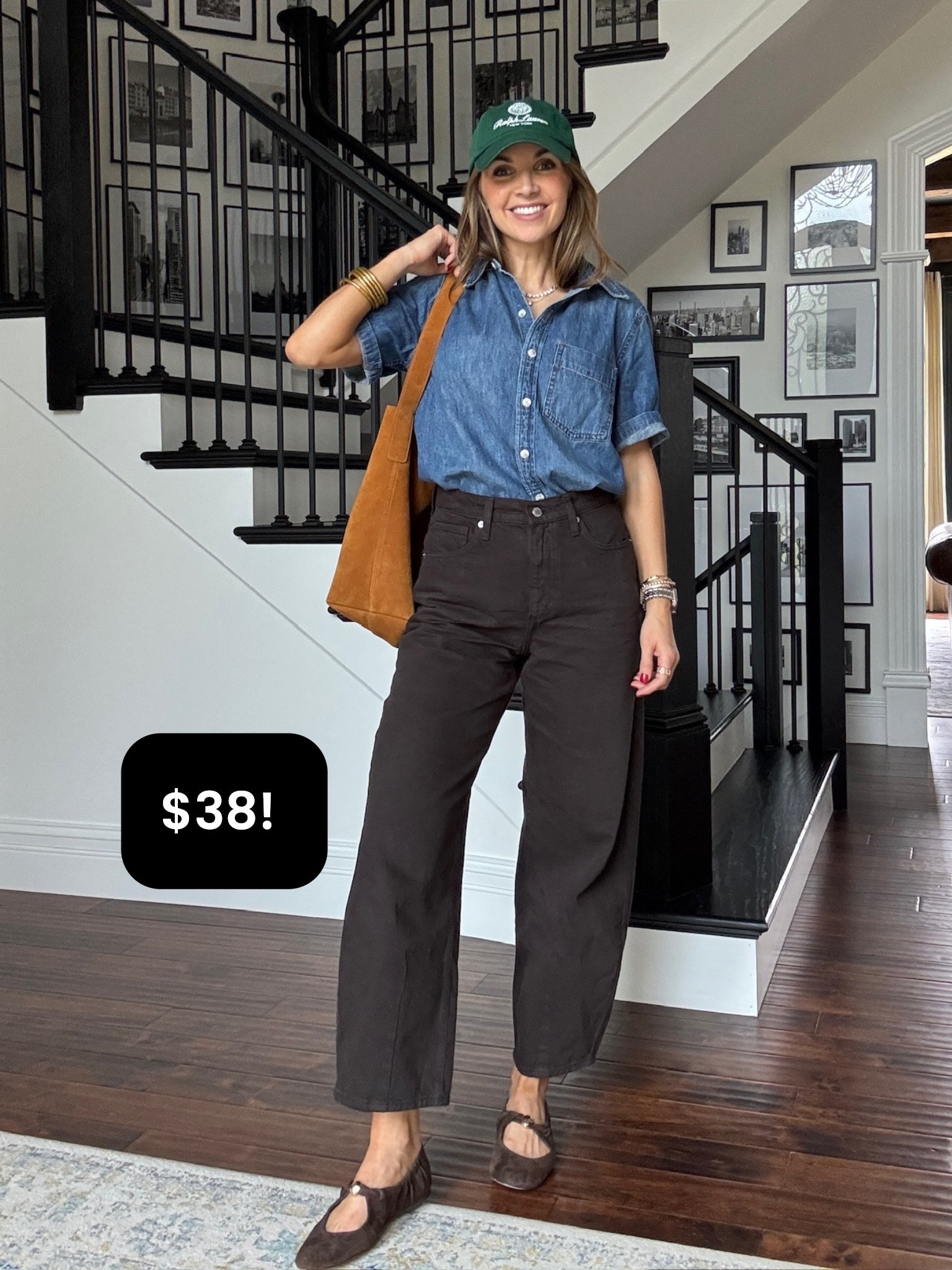 @Target brown barrel jeans are perfect for fall! Get your true size- come in reg, tall and petite
