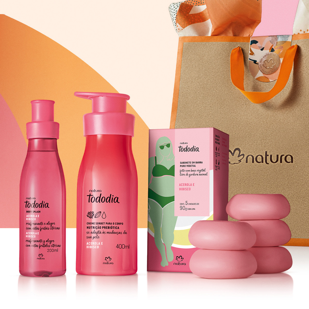 Presente Natura Tododia Acerola e Hibisco | Natura BR