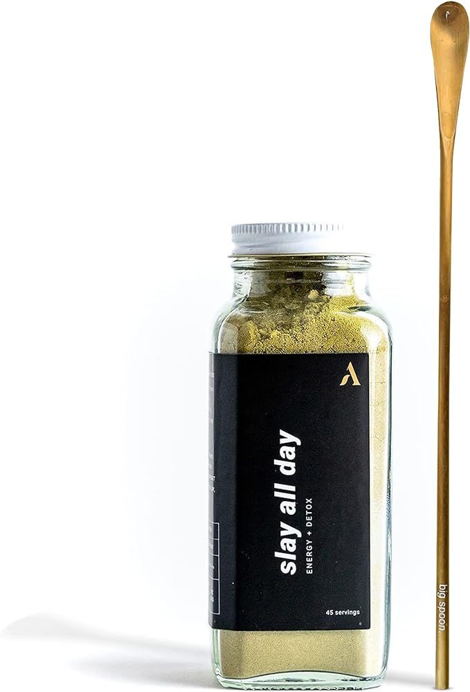 Apothékary Slay All Day | Herbal Powder | Energy + Immune Support | Includes Large Gold Spoon | ... | Amazon (US)