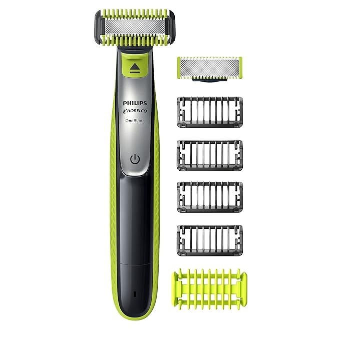 Philips Norelco OneBlade Face + Body Hybrid Electric Trimmer and Shaver, QP2630/70 | Amazon (US)