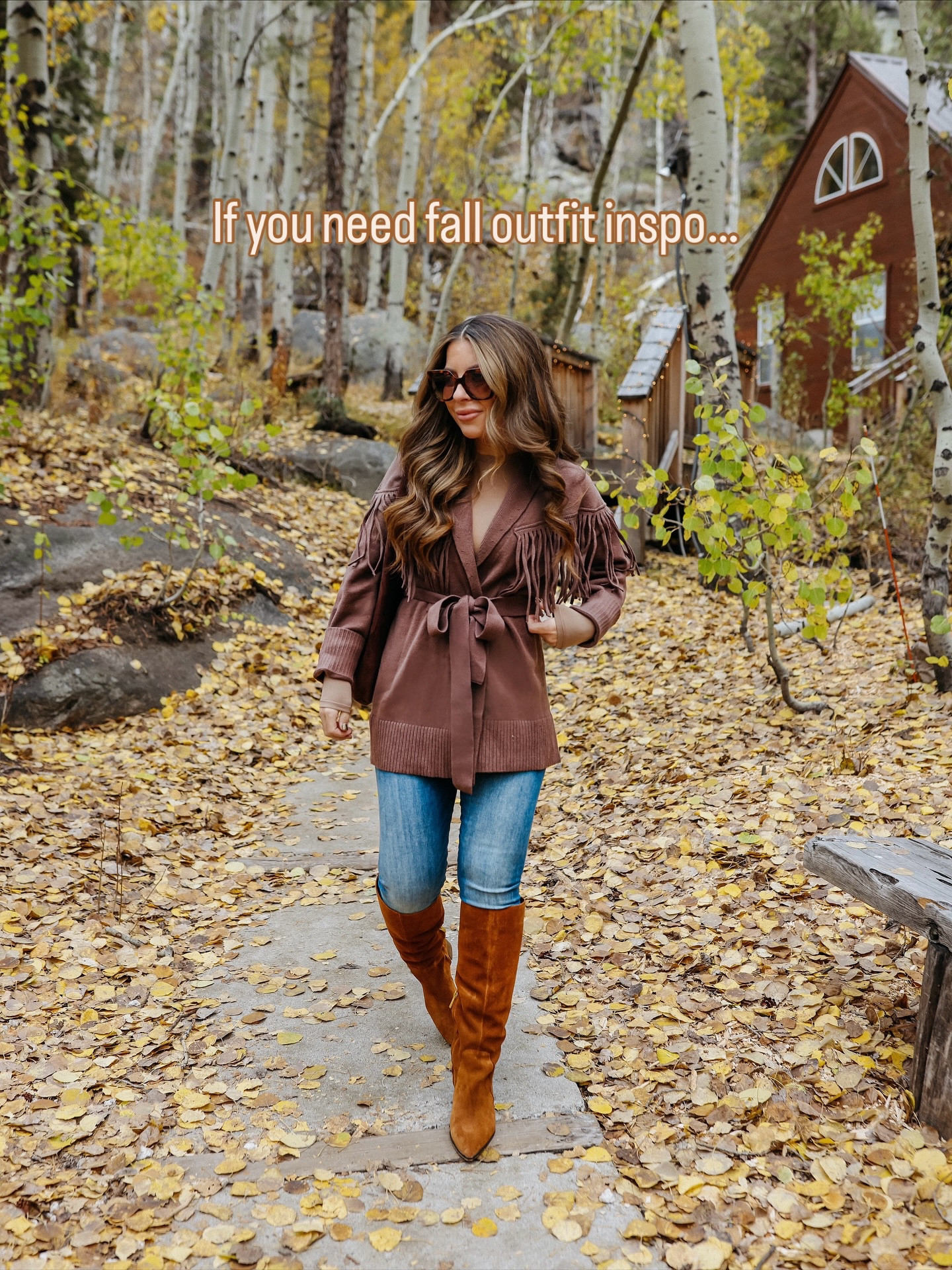 Dear Instagram, please help this post find my fellow fashion loving mamas who love to dress up but also know casual + comfy outfits win every time! The gals who may struggle to balance it all, but show up every day and do their best! The ones who refuse to give up what makes them feel good… and build others up! ✍️ 

**Comment anything below and I’ll send you my fall outfit details!