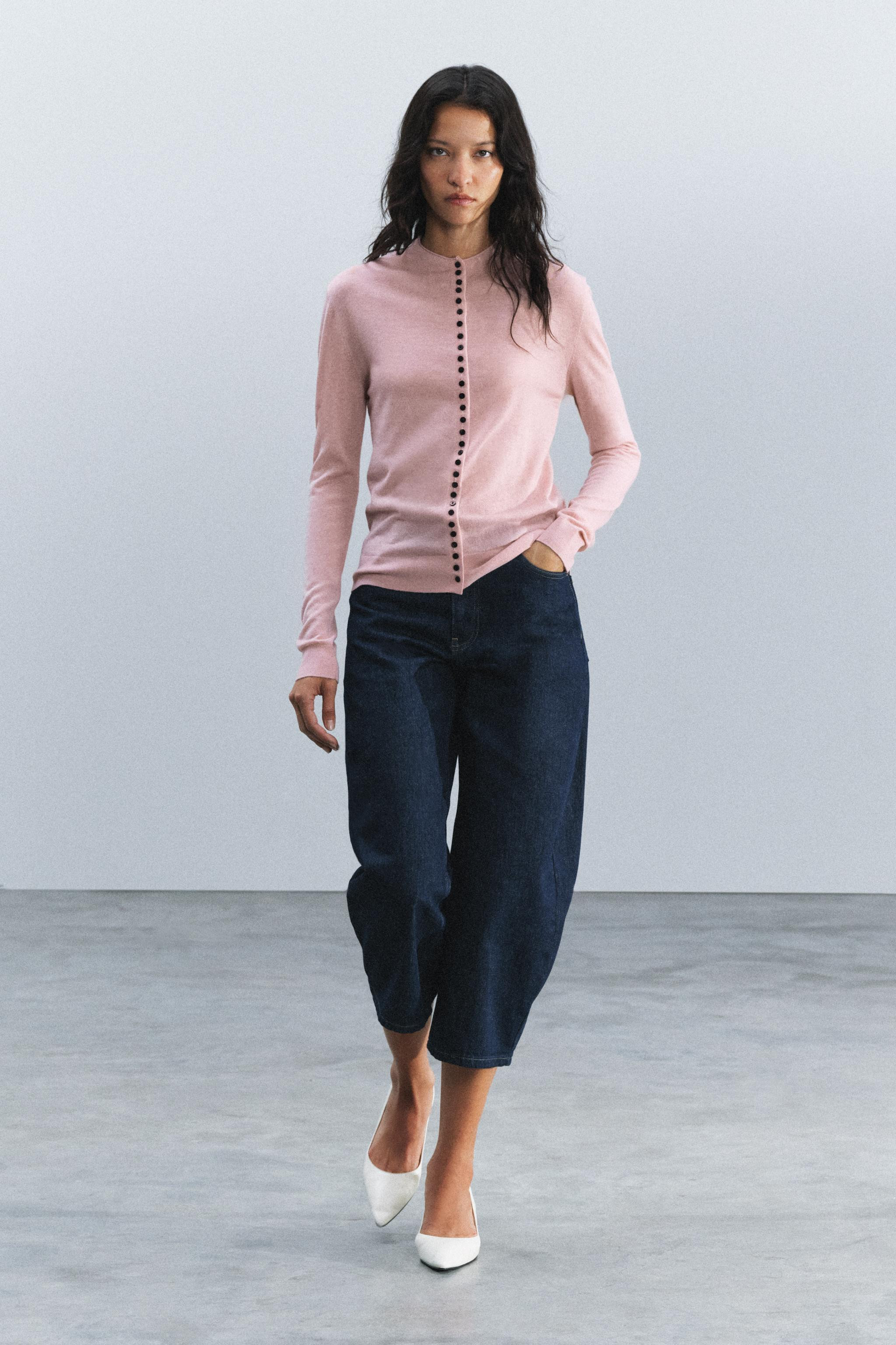 FINE-KNIT WOOL JACKET | Zara US