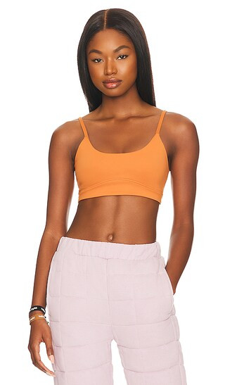 FlowWell Devon Sports Bra in Adobe Brown | Revolve Clothing (Global)