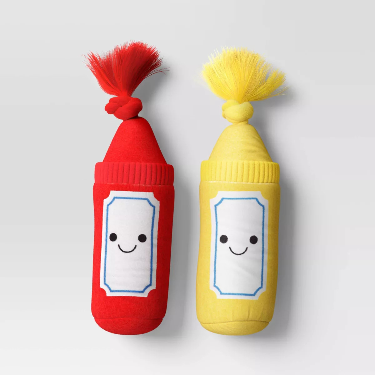 Americana Ketchup and Mustard Dog Plush Set - 2pcs - Sun Squad™ | Target