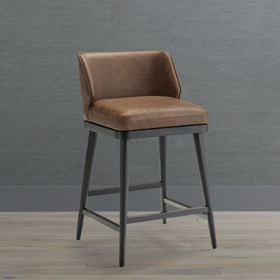 Misona Swivel Counter Stool | Frontgate