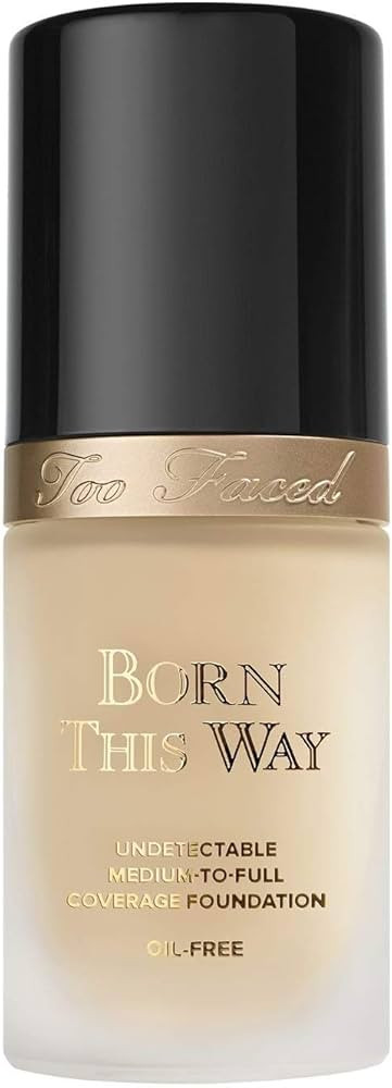 Too Faced Born This Way Foundation Color Snow Size 1.0 oz | Amazon (US)