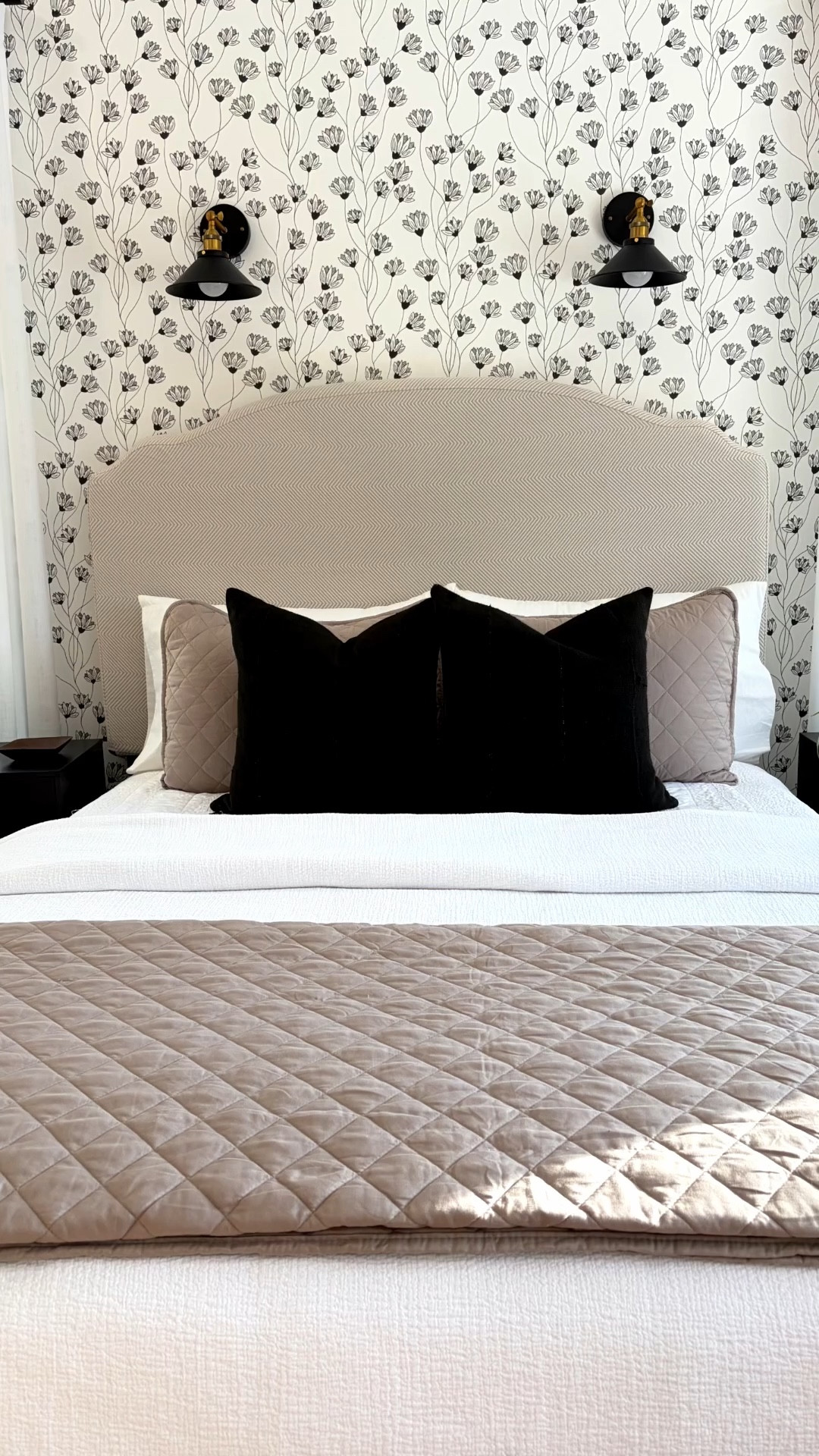 Designer feel, cozy comfort. 🤍

This bedroom refresh started with a beautiful slipcovered upholstered headboard that instantly elevated the entire space. Soft texture, clean lines, and a timeless neutral look make the room feel calm and curated.

@Wayfair
#WayfairElevate #WayfairCreator #WayfairAd #Wayfair #BedroomDesign #BedroomRefresh #NeutralBedroom #ModernCottage #CozyHome #HomeStyling

#LTKSaleAlert #LTKdayinmylife #LTKHome