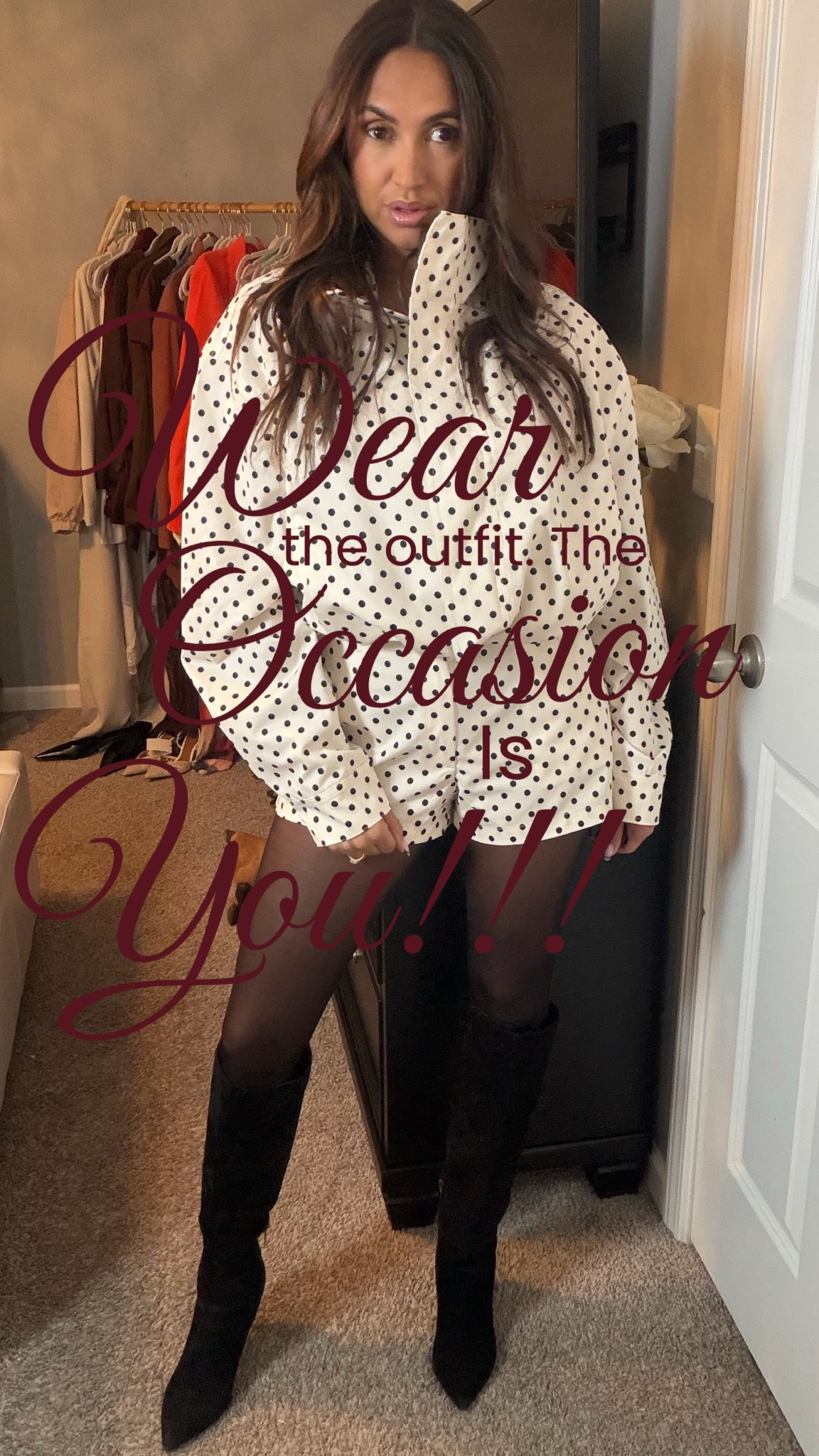 Polka dot set 

#LTKOver40 #LTKootd #LTKgrwm