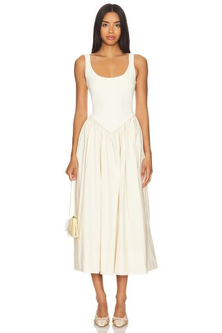 Ronny Kobo Verda Dress in Ecru from Revolve.com | Revolve Clothing (Global)