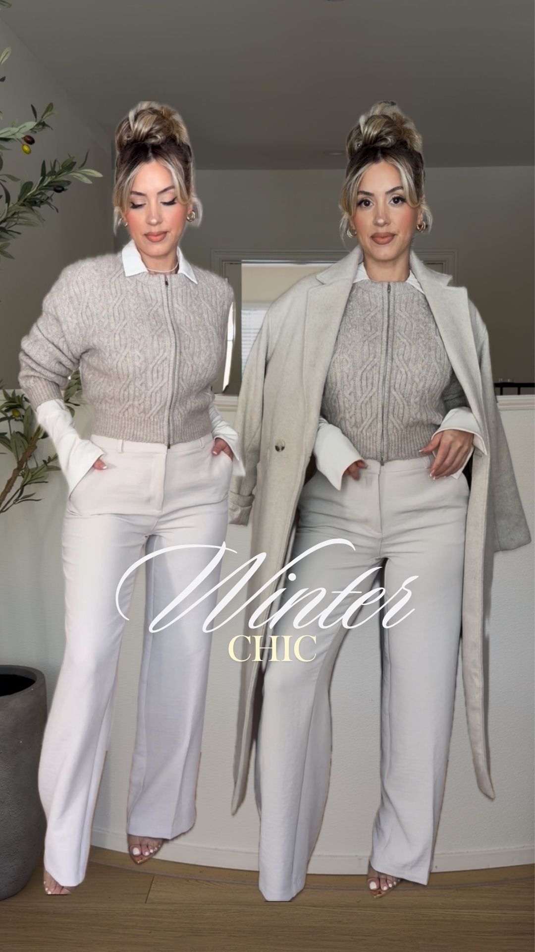 Winter chic made simple. 🤍

#LTKWorkwear #LTKootd #LTKgrwm