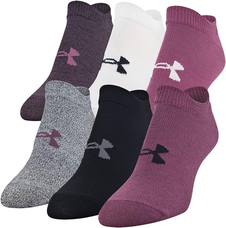 Under Armour womens Essential 2.0 No Show Socks, 6-pairs | Amazon (CA)