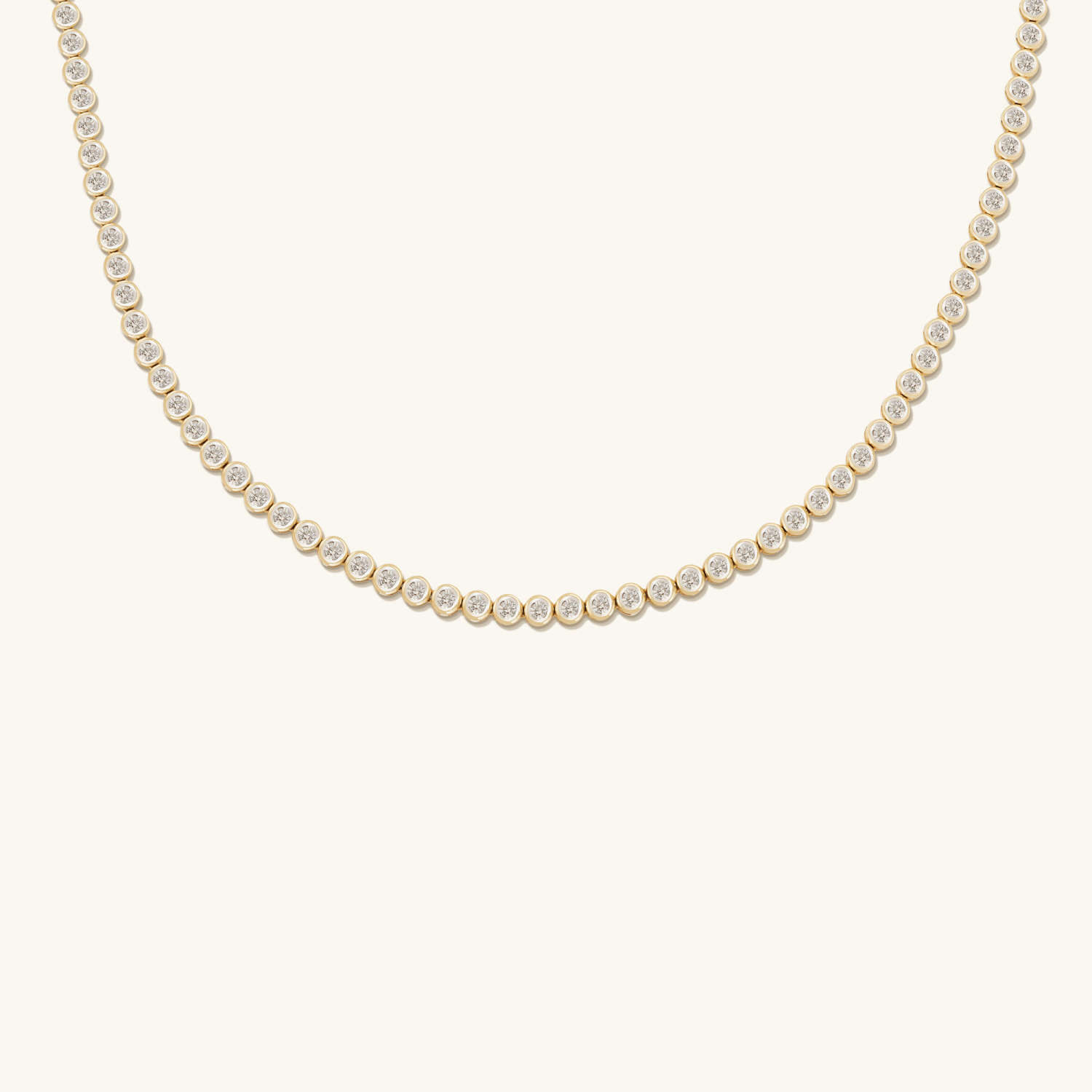 Micro-Pave Diamond Riviere Choker | Mejuri (Global)