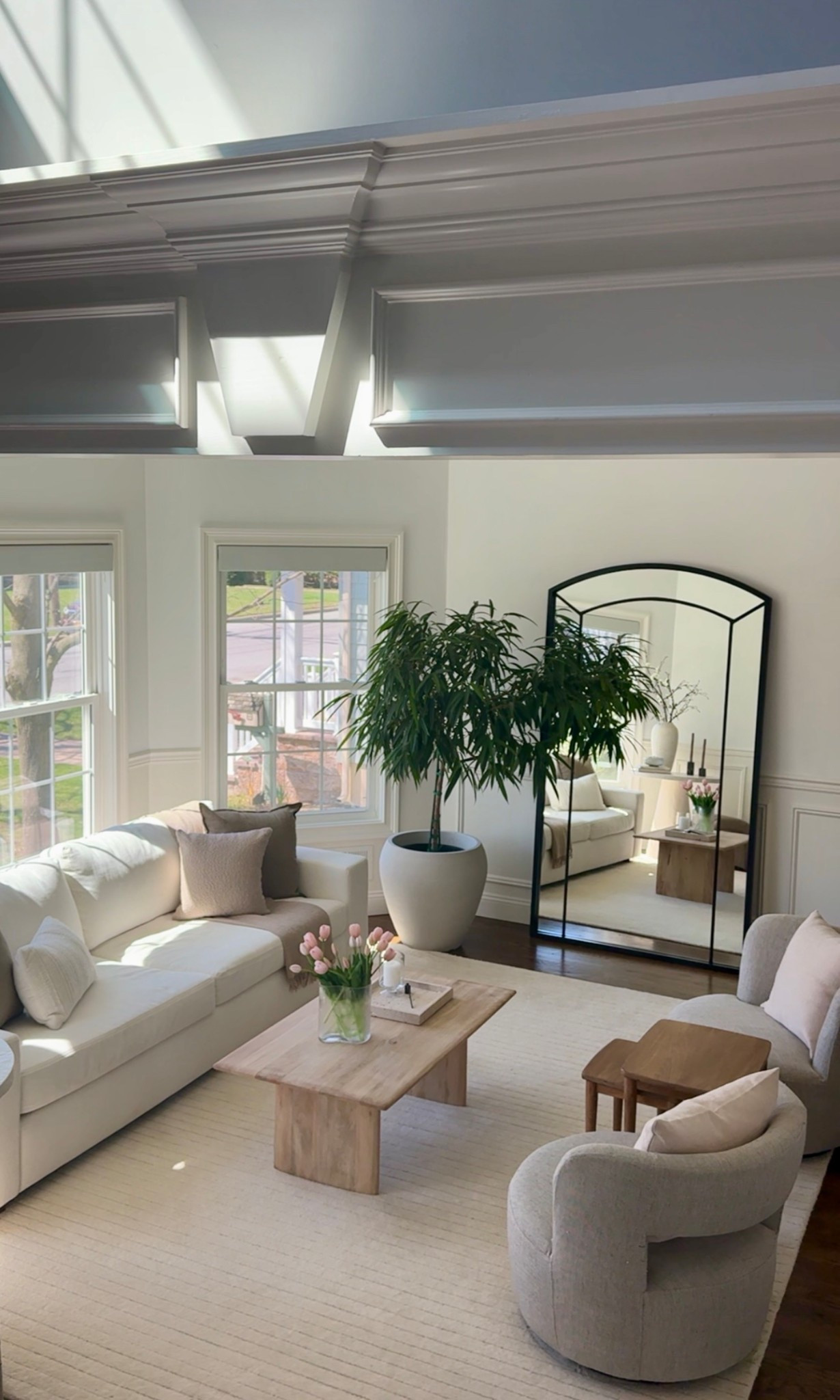 Spring living room views

#sofa #coffeetable #springdecor

#LTKHome #LTKOver40 #LTKSeasonal