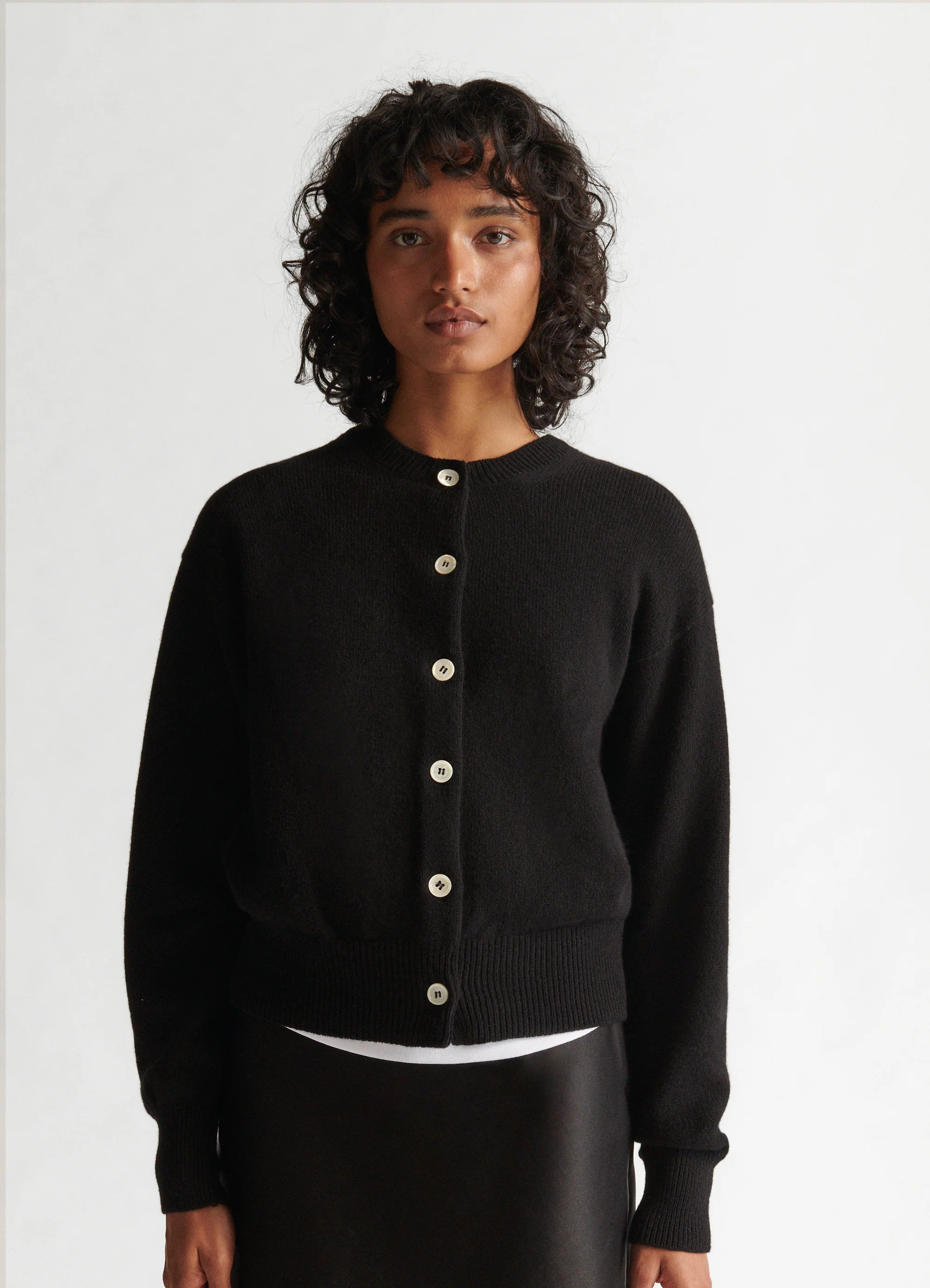 Ada Geelong Crewneck Cardigan | &Daughter