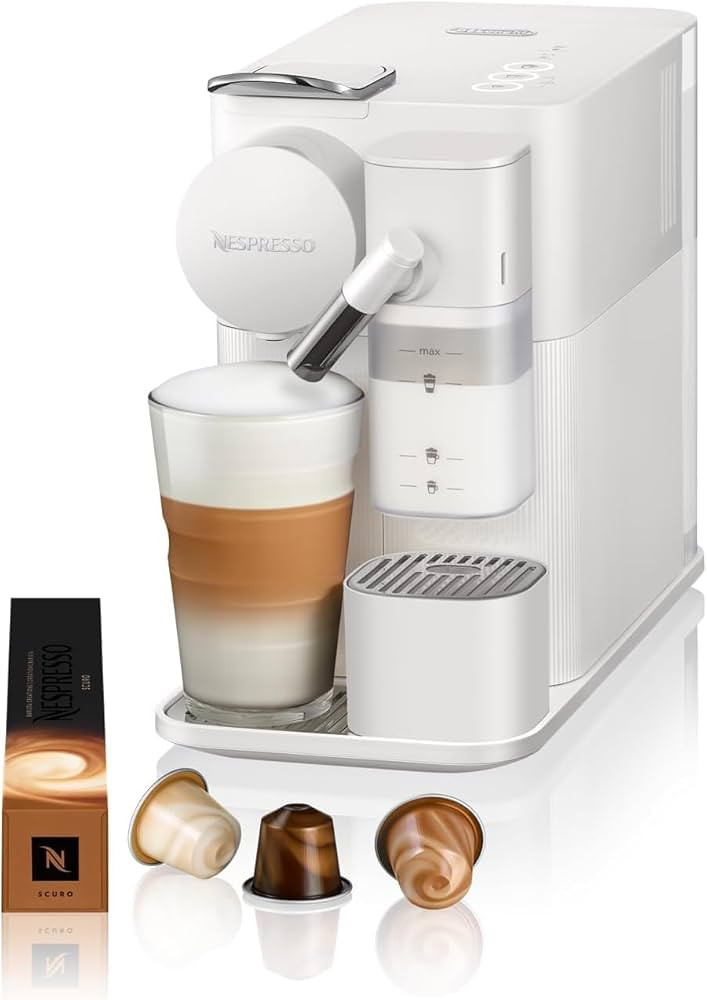 Nespresso Lattissima One Evo Automatic Coffee Maker by De'Longhi, Single-Serve Capsule Coffee Mac... | Amazon (UK)