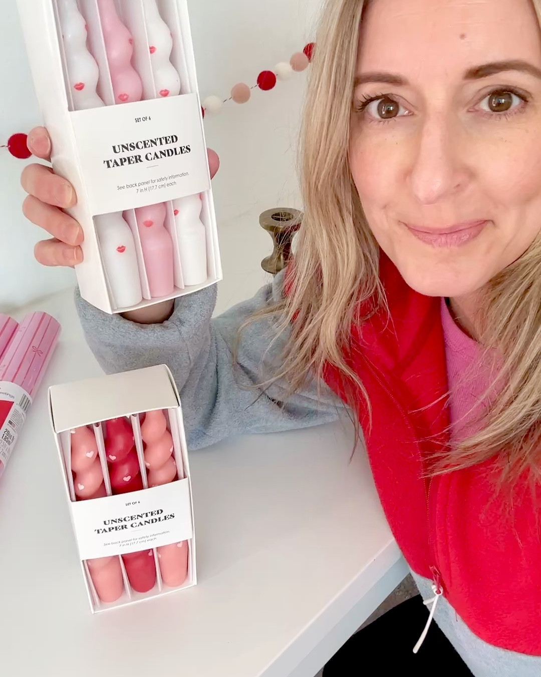 The prettiest Valentine’s Day candles to add to your mantel, your table or your shelves! Add these Valentine’s Candlesticks for a little romance or fun! These affordable candles come 6 in a box and are priced so perfectly - $10 a box! That is unheard of! You can burn a few candles this season and have some left over for next year! The twist candle is so darn cute too! 

#LTKHome #LTKSeasonal #LTKFindsUnder50