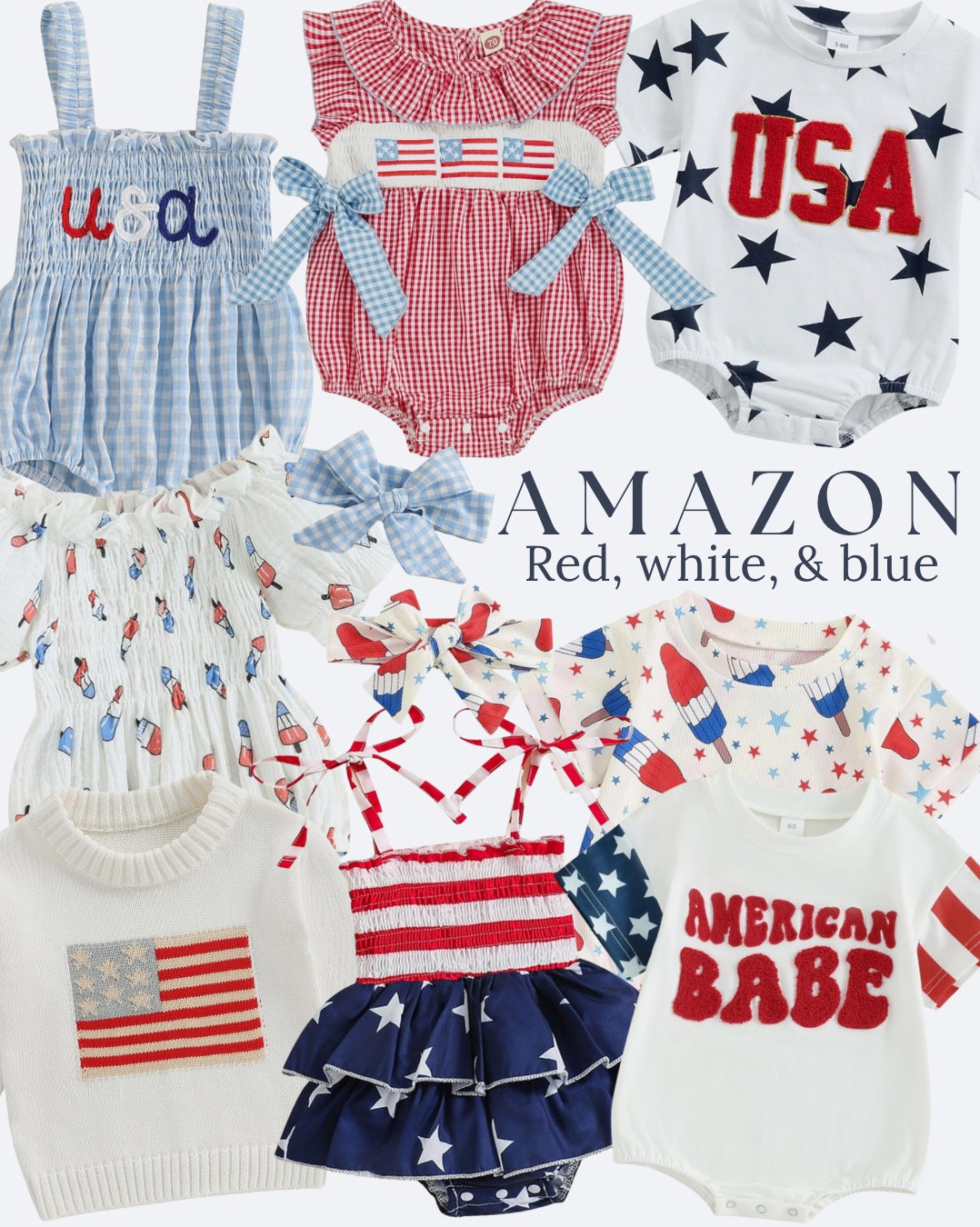 Baby & toddler outfits for the 4th

Fourth of July baby outfit, 4th of July outfit, toddler 4th of July, summer outfits, red white and blue outfits, baby’s first 4th of July 

#LTKKids #LTKSeasonal #LTKBaby