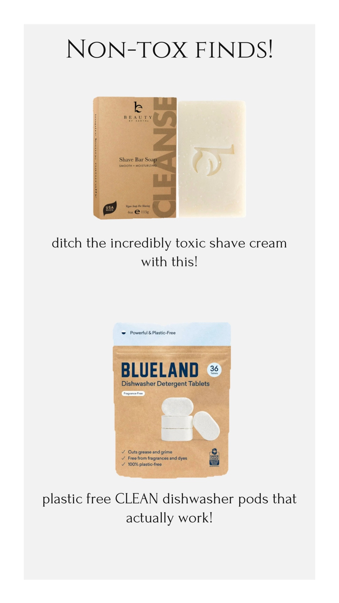Love these non-toxic finds! 