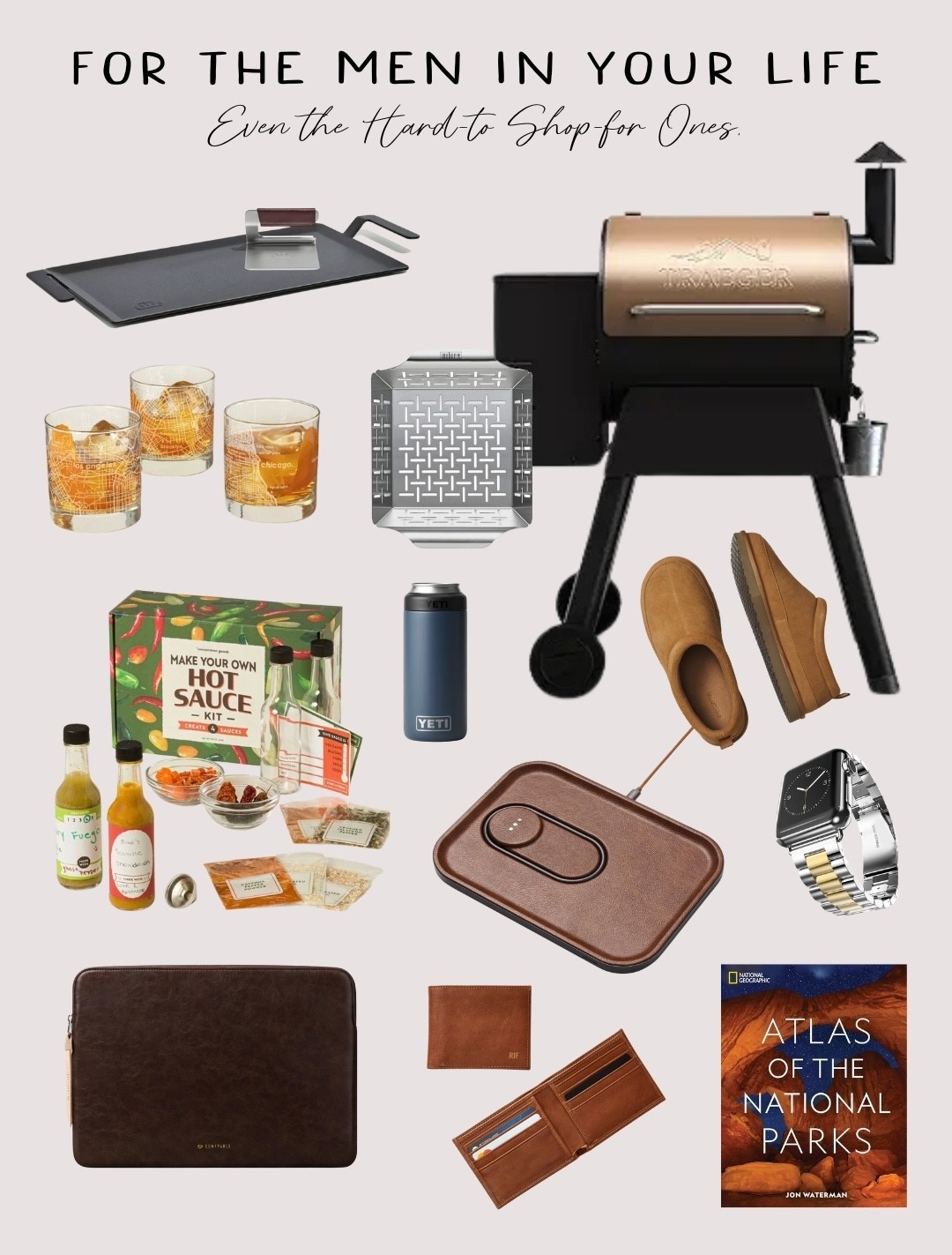 Getting gifts for men can be tough… they either want nothing or have everything, so this list is intentional, practical, and full of things they’ll actually appreciate! 