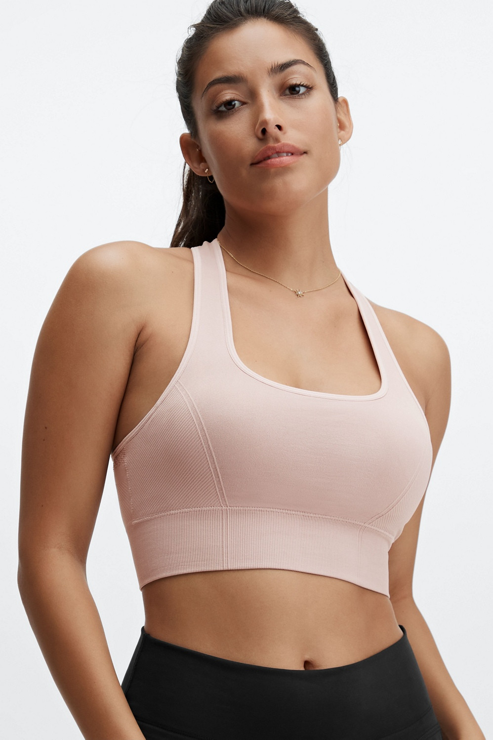 Sync Seamless Midi Sports Bra | Fabletics - North America