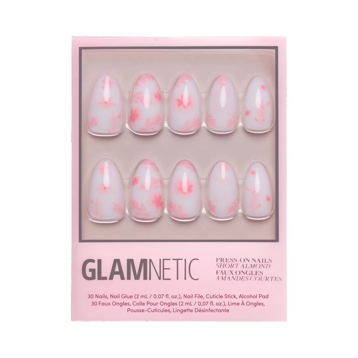 Glamnetics Fluer Amour Fake Nails | Target
