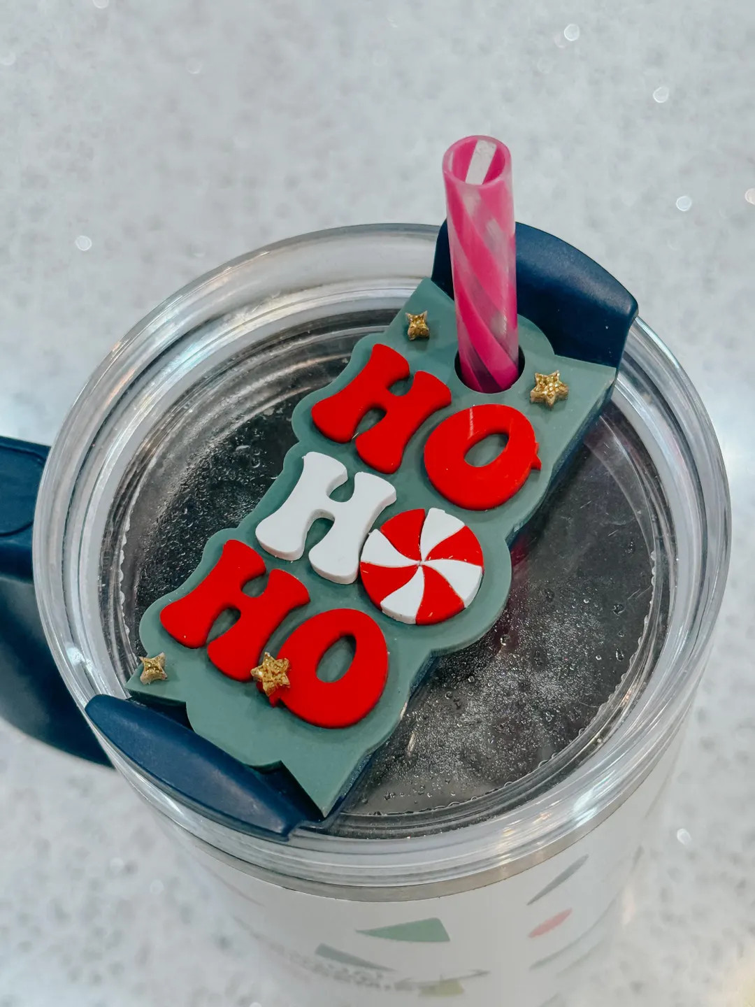 Christmas Tumbler Name Plate | Custom Tumbler Name Tag 40 Oz | Snowflake Name Topper | Personaliz... | Etsy (US)