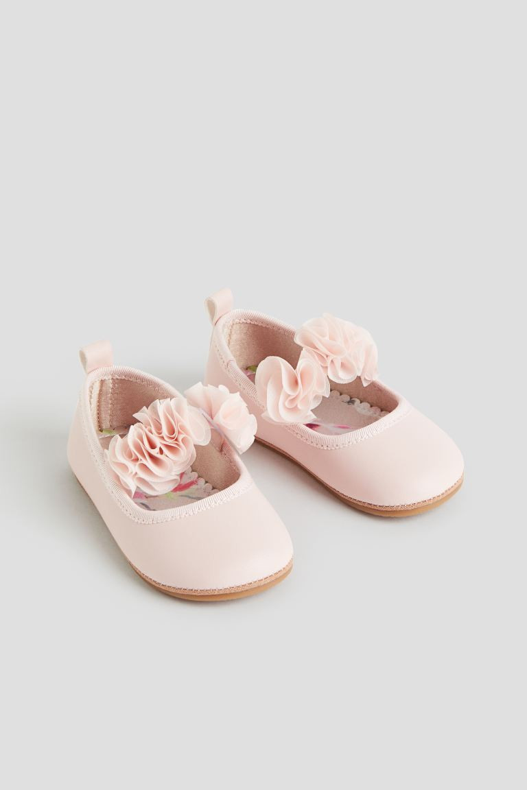 Ballet Flats with Appliqués | H&M (US + CA)