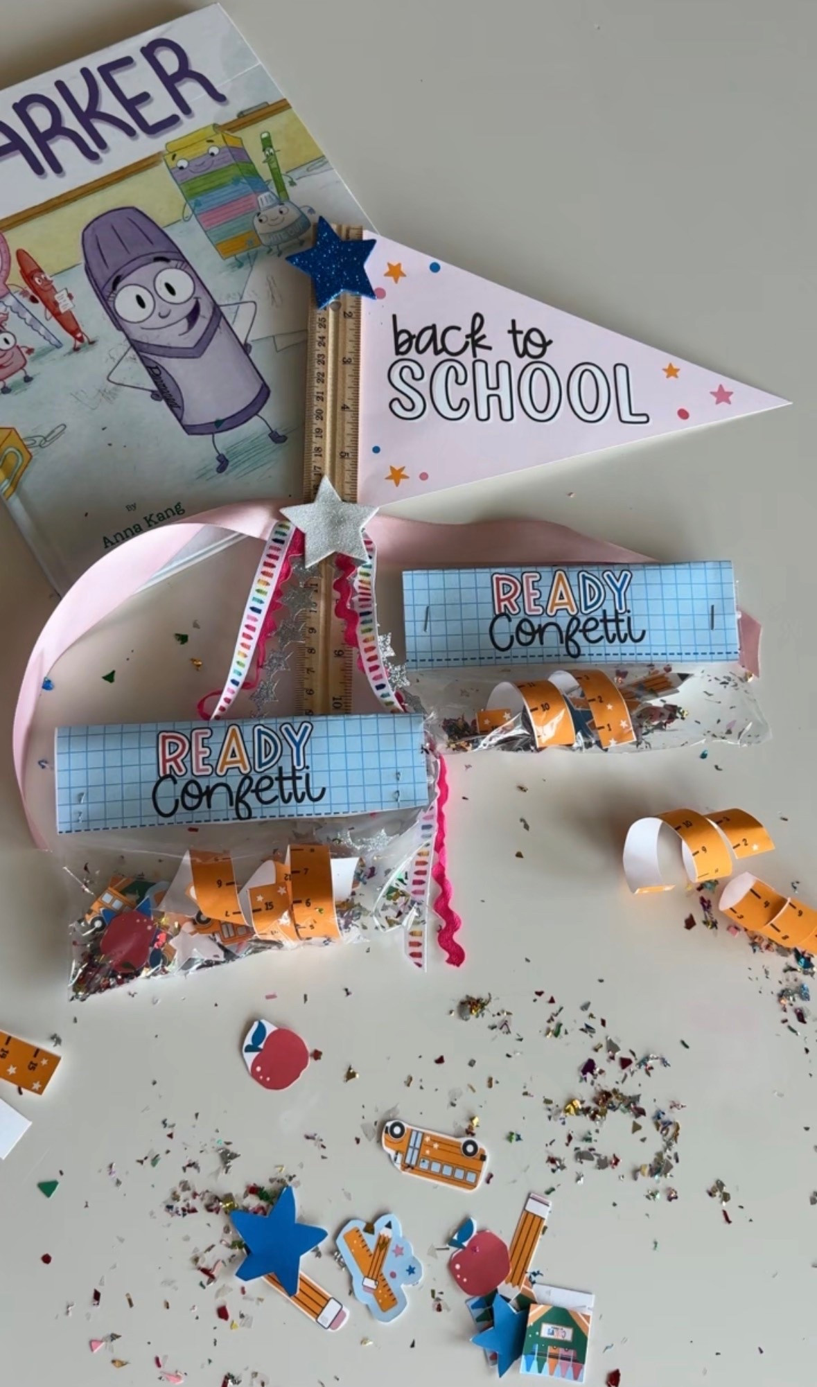 First day of school ready confetti #backtoschool #firstdayofschool #pennants

#LTKKids #LTKmomlife #LTKSeasonal