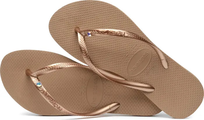 Slim Crystal II Flip Flop | Nordstrom