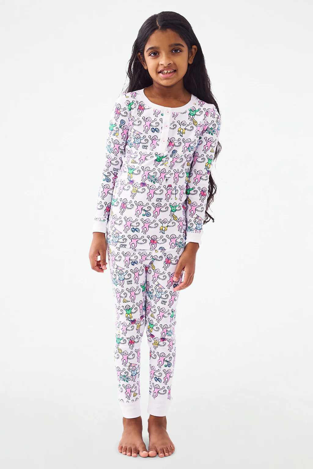 Kids CT Monkey Pajamas | Roller Rabbit