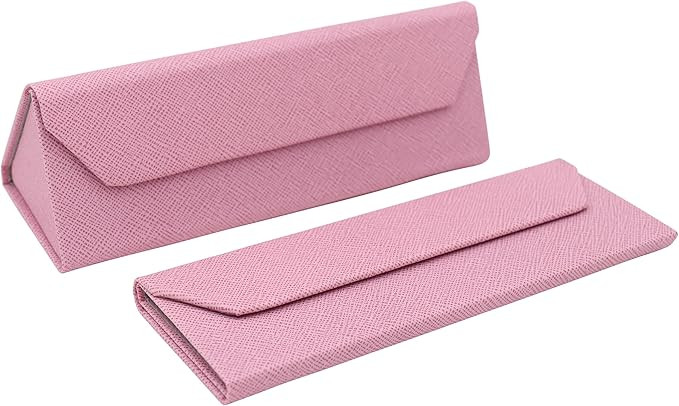 Real Sic Glasses Case for Men and Women - Magnetic Folding Hard Shell Sunglass Holder - Inspired ... | Amazon (US)