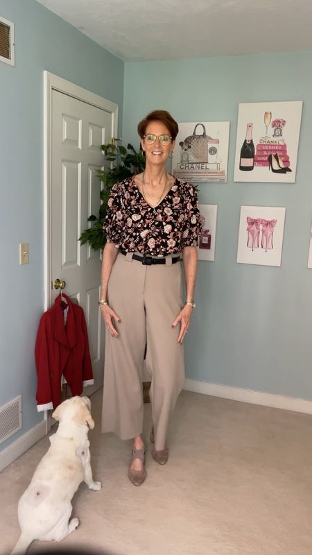 A perfect office outfit with my Gibsonlook floral blouse, khaki pants, taupe shoes and my Gibsonlook knit moto jacket.


#LTKover40 #LTKworkwear #LTKBacktoSchool