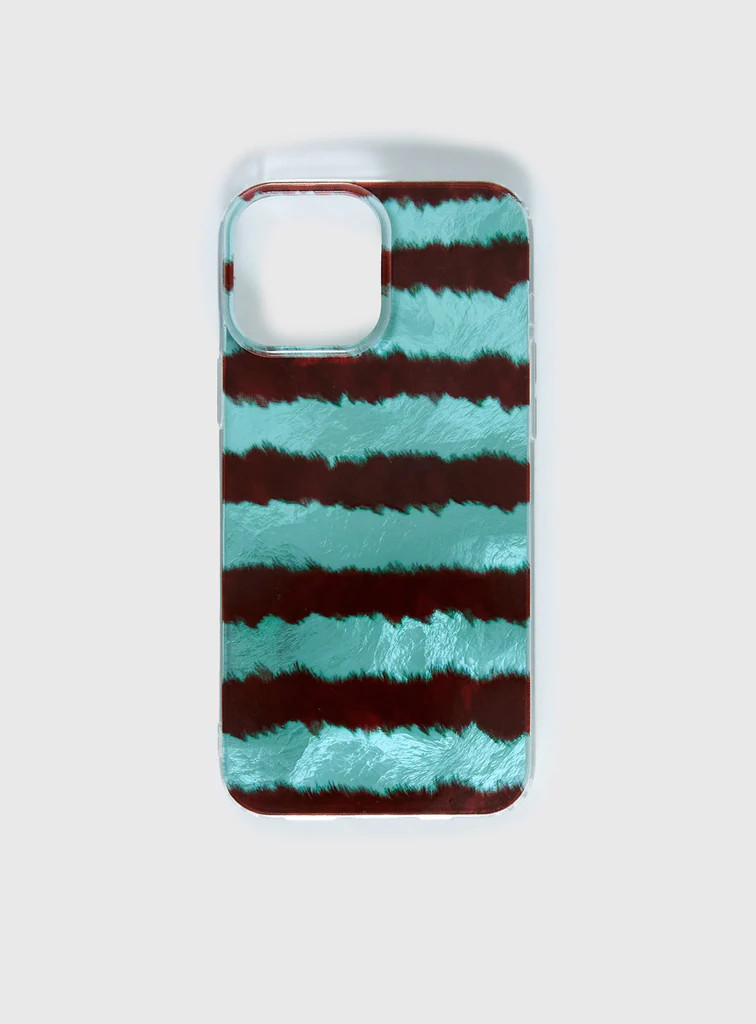 Easten Iphone Case Blue Stripe | Princess Polly US
