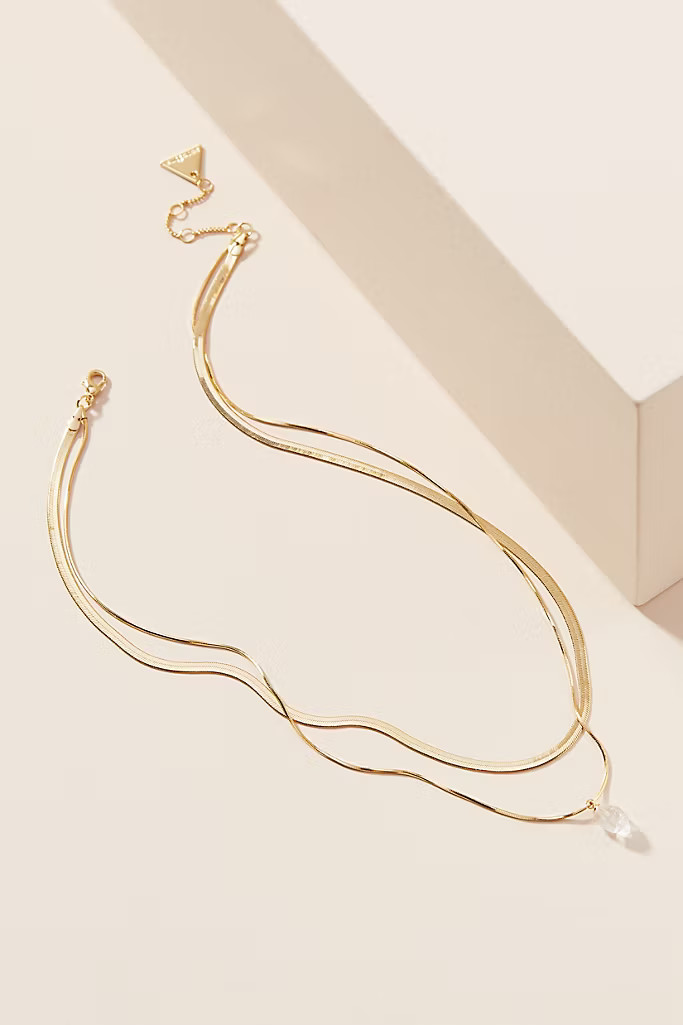 Lucreta Layered Pendant Necklace | Anthropologie (US)