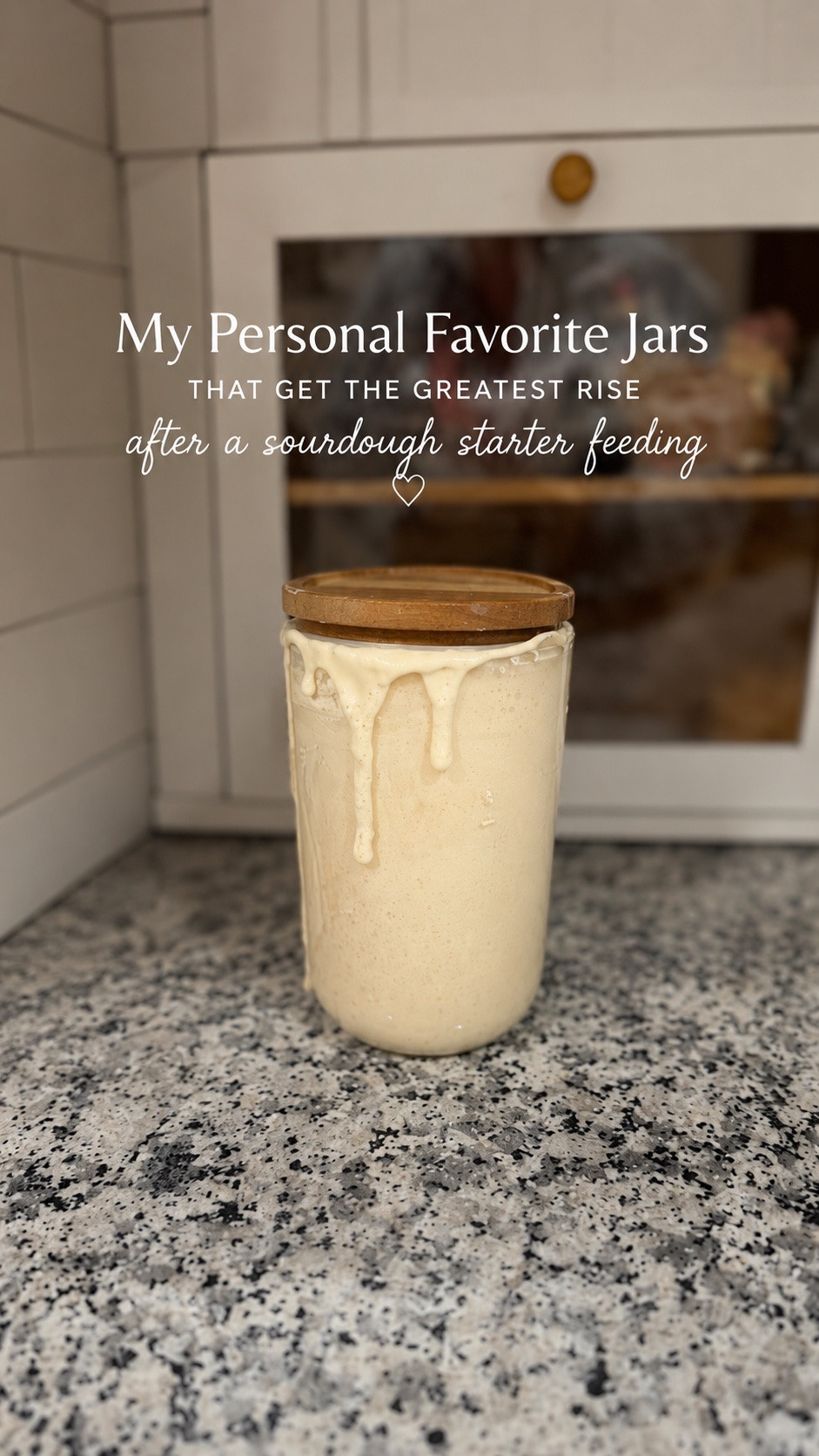 Attention all sourdough bakers‼️🥖 

Sharing my personal favorite jars I’ve used to get the greatest rise out of my starter over the past year. The glass stars with the airtight bamboo lids have been might go to in the kitchen (and trust me, I’ve tried my fair share lol)￼
*current price drops on most 😊 

#LTKbaking #LTKkitchen #sourdough #amazonkitchen #under20 #under10 #kitchenorganization #foodstorage

#LTKfoodie #LTKHome #LTKSaleAlert
