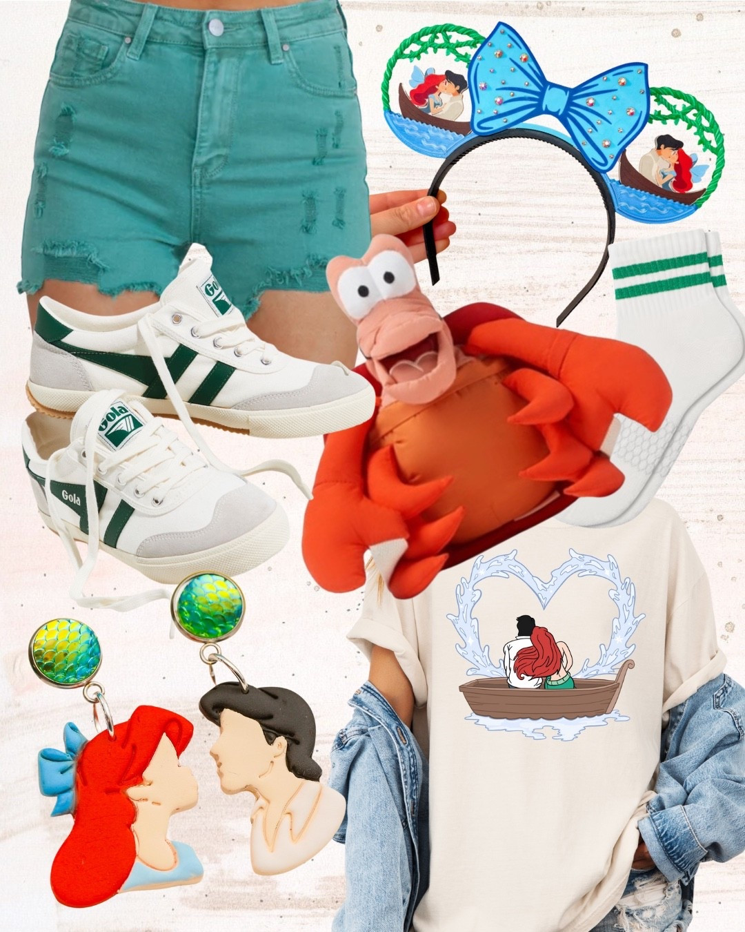 Inspired by “Kiss the Girl” from “The Little Mermaid” 🛶🦀🧜🏻‍♀️💋