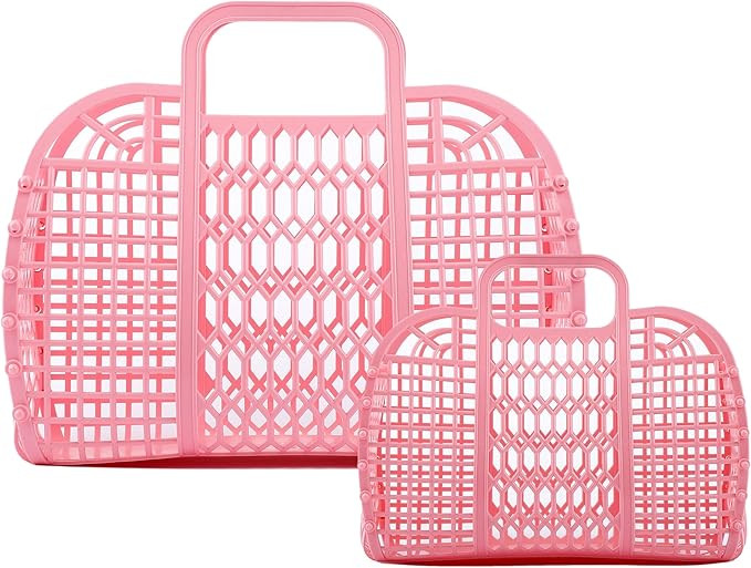 BABANA Jelly Bags - (Set) Small and Large Mother Daughter Jelly Totes | Reusable Gift Basket, Bea... | Amazon (US)