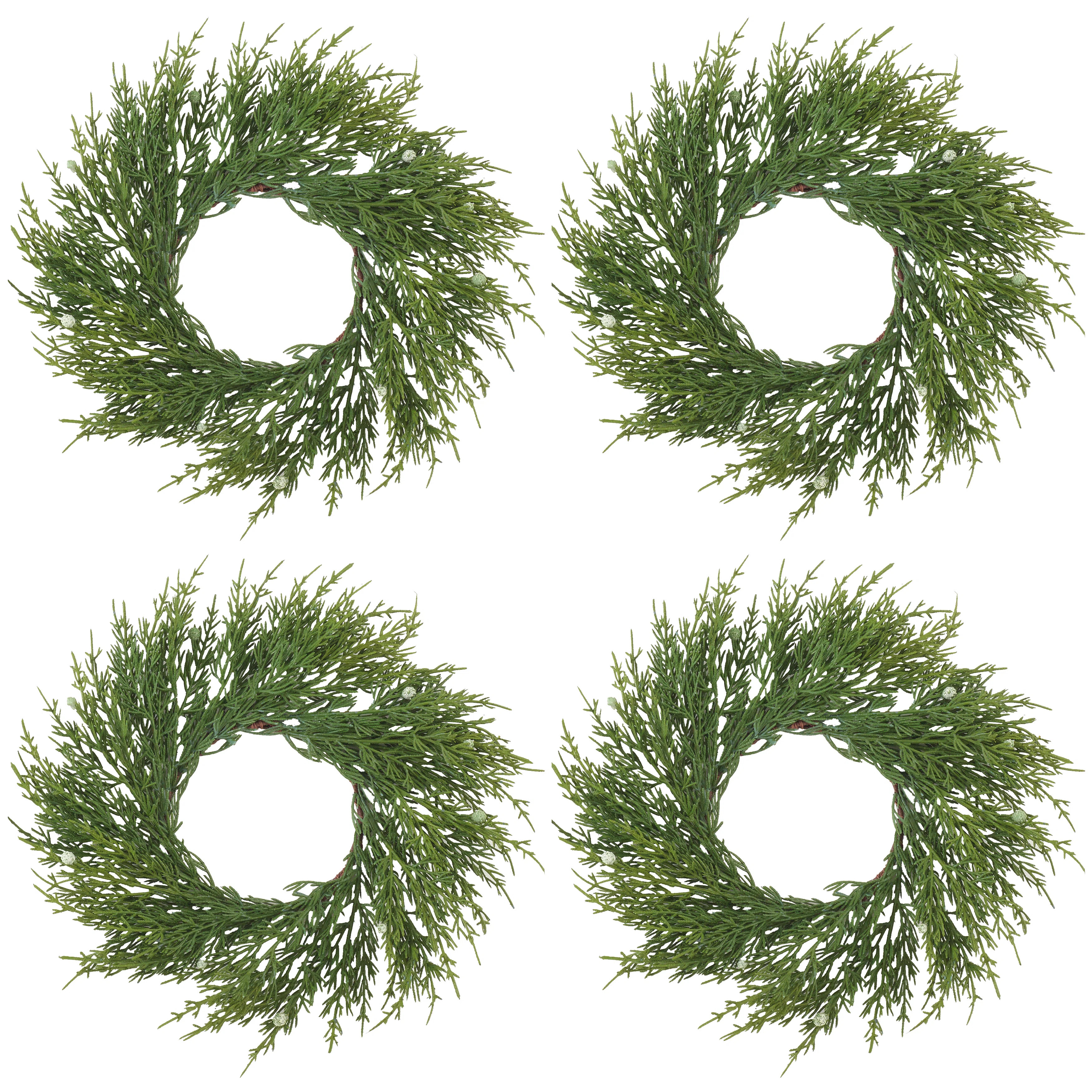 The Holiday Aisle® Cricklade Cypress Wreath | Wayfair | Wayfair North America