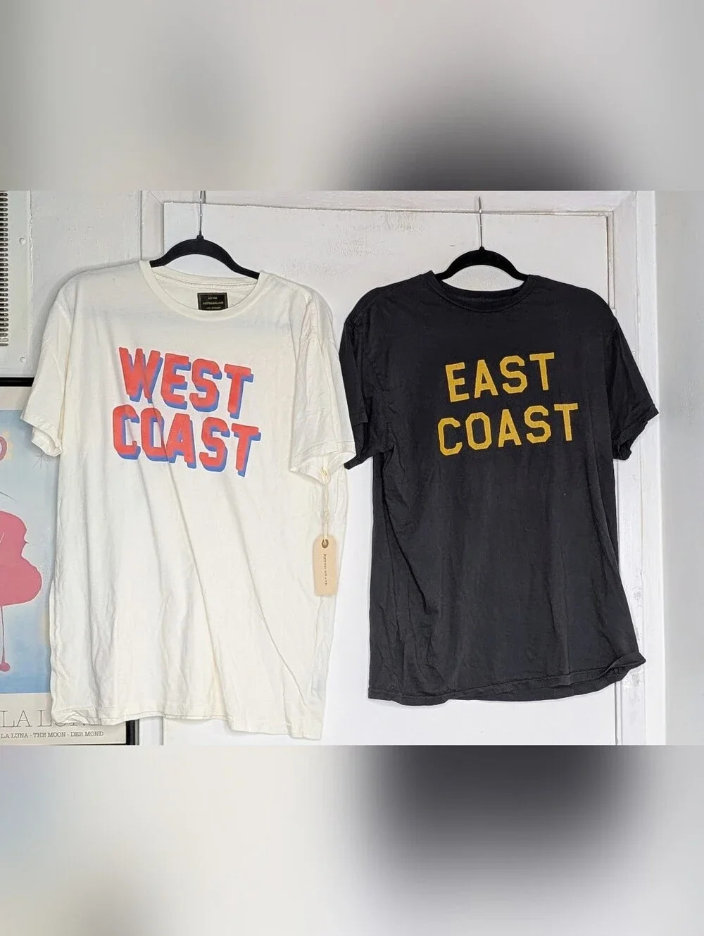 Retrobrand Anthropologie West Coast / East Coast | Lot Of 2 T-shirts size large | Poshmark