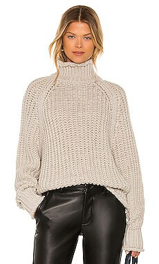LBLC The Label Jules Sweater in Grey from Revolve.com | Revolve Clothing (Global)