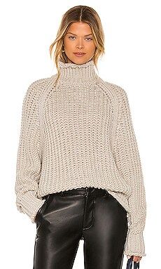 LBLC The Label Jules Sweater in Grey from Revolve.com | Revolve Clothing (Global)