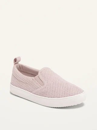 Perforated Slip-Ons for Toddler Girls | Old Navy (US)