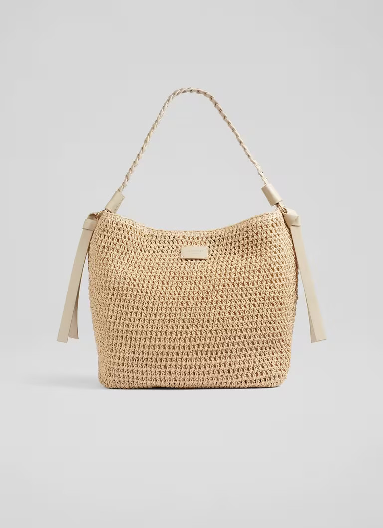 Isabella Natural Raffia Bag | L.K. Bennett (UK)