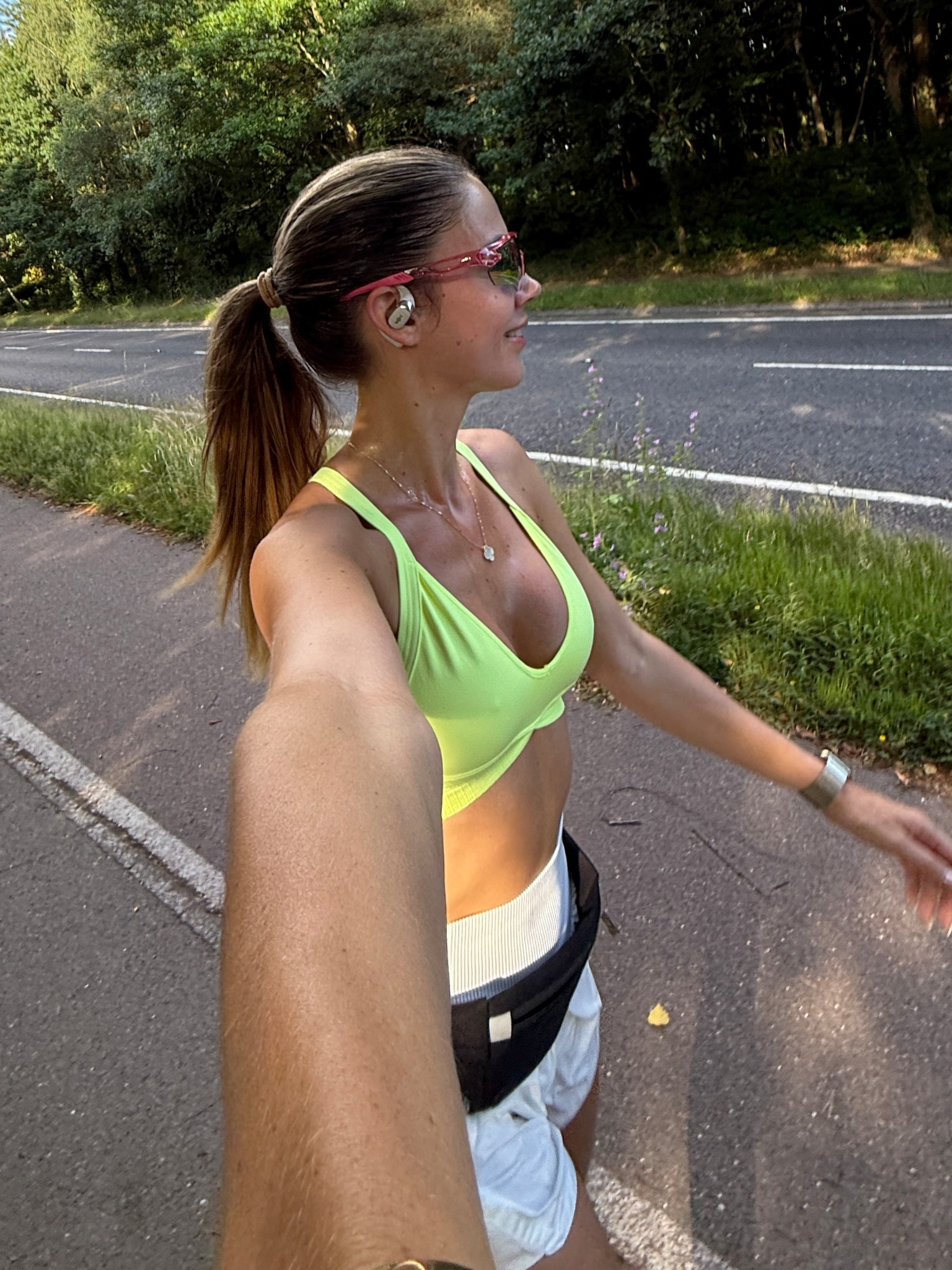 today’s run fit! Love this bra and sunglasses combo. Such a comfy fit. Running, free people, activewear

#LTKeurope #LTKuk #LTKfitness