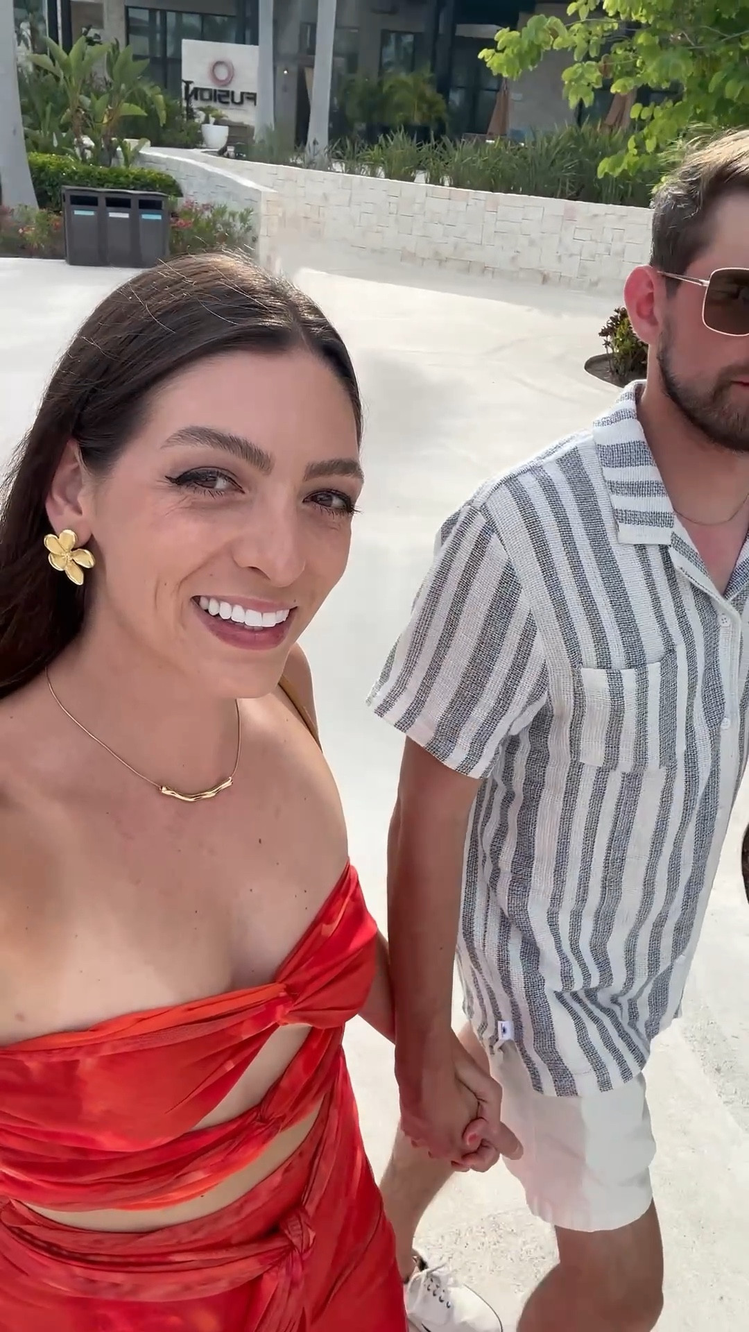 Obsessed with this bright red cutout dress that I wore on my beach vacation to Mexico❤️‍🔥

#LTKFindsUnder50 #LTKdayinmylife #LTKTravel