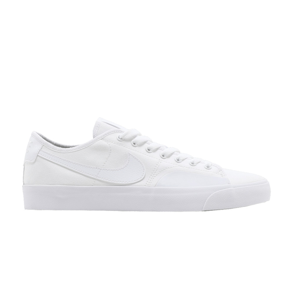 Nike Blazer Court SB 'Triple White' Sneakers | GOAT